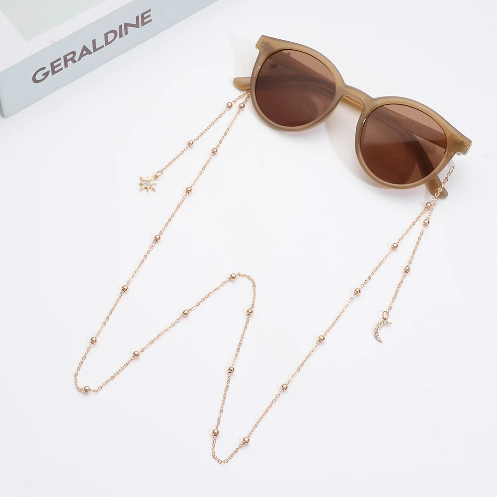 

1PC Fashion Pendant Metal Glasses Chains Sunglasses Lanyards Reading Glasses Cords Eyeglasses Strap Eyewear Accessories