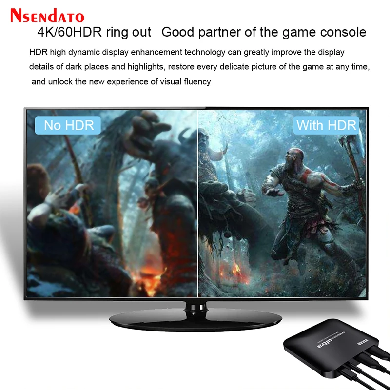 Фото Ezcap326C HDMI USB C Карта видеозахвата 4k 30fps HDR HDMI к USB3.1 Тип C Карта захвата видео для потоковой передачи в реальном времени PS4 №5