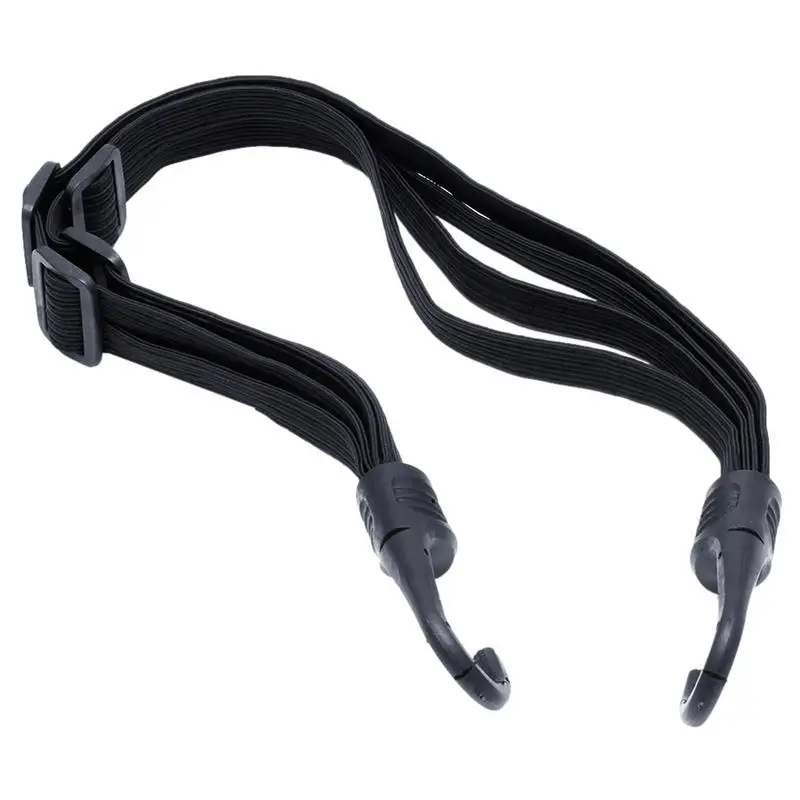 

Helmets Rope Universal Tape Elastic Strap With 2 Hooks Bungee Cord Strapping Helmets Luggage Rope For Electromobile Motorcycle