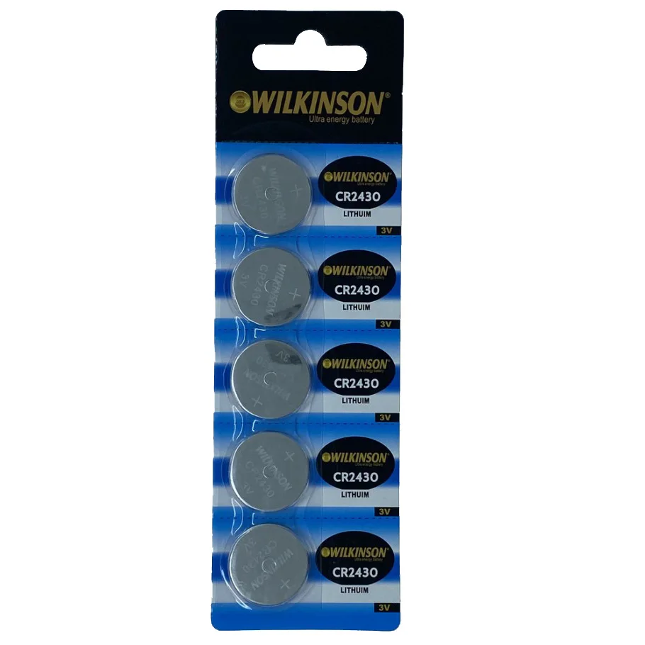 

Литиевая пуговичная батарея WILKINSON 2430, 3 в, 5'li посылка качественный материал для длительной охоты, кемпинга, дома, школы, автомобиля, отеля, рес...