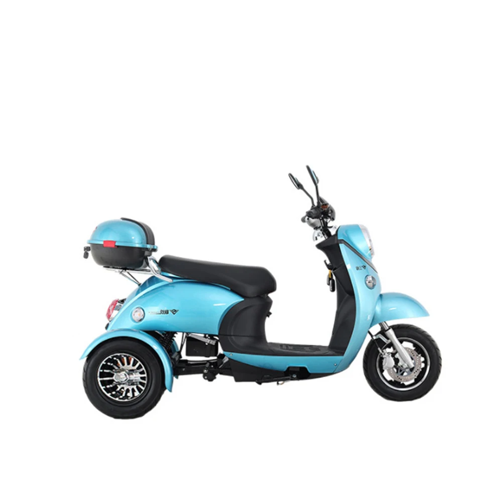 

800w Electric Tricycle Adult Trike Soft Seat 3 Wheel Scooter Hydraulic Pressure Shock Absorption Three Disc Brake