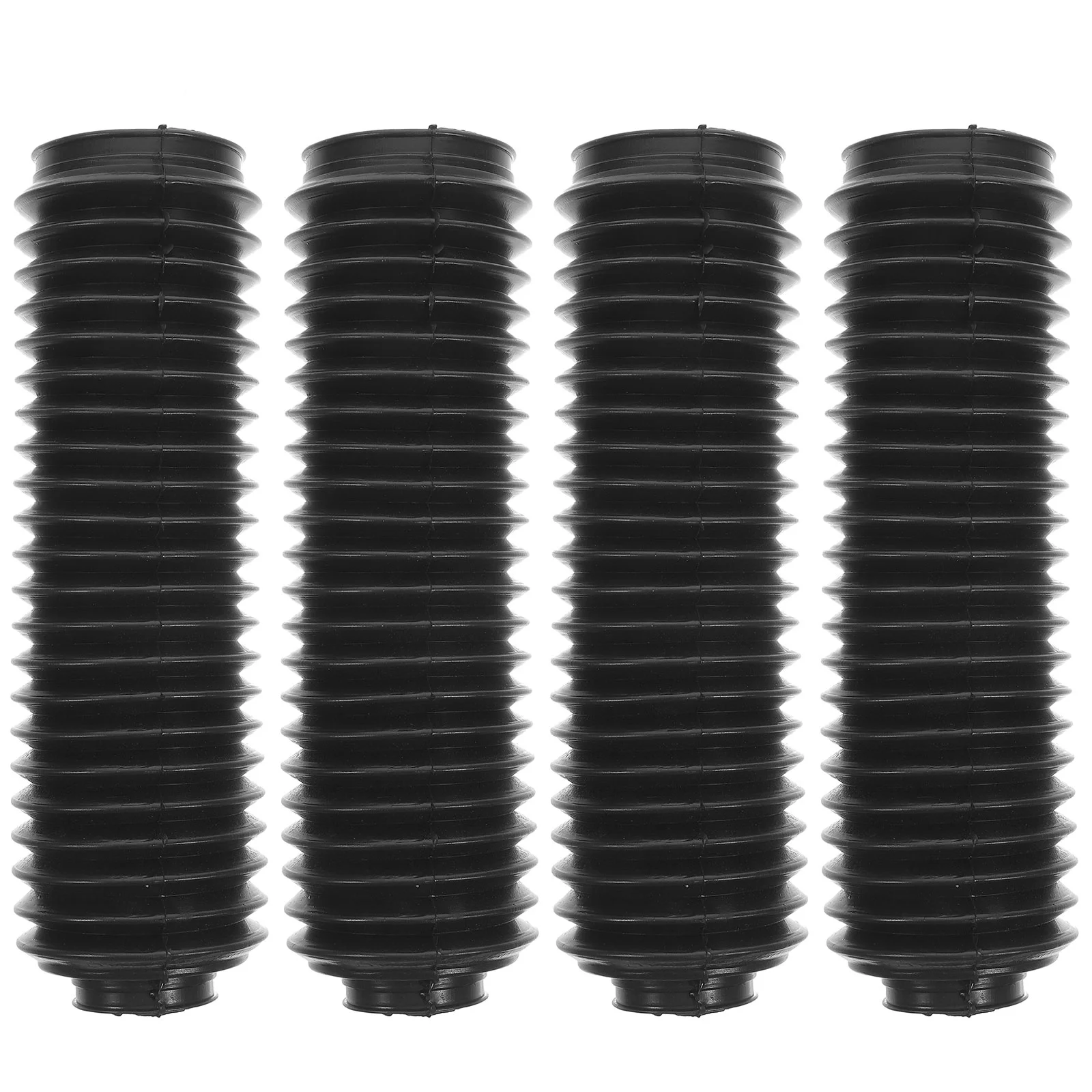 

4 Pcs Motorcycle Shock Absorber Men's Boots Motorcycle Repair Kit Dust Jacket Dust Cover Rubber Motorcycle Accessories Parts Man