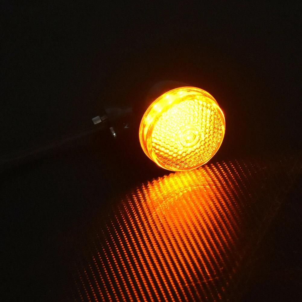 

4X All Black Front Rear LED Turn Signal Light W/41mm Fork Fit For Sportster Dyna Accessories High-quality Turn Signal Lights