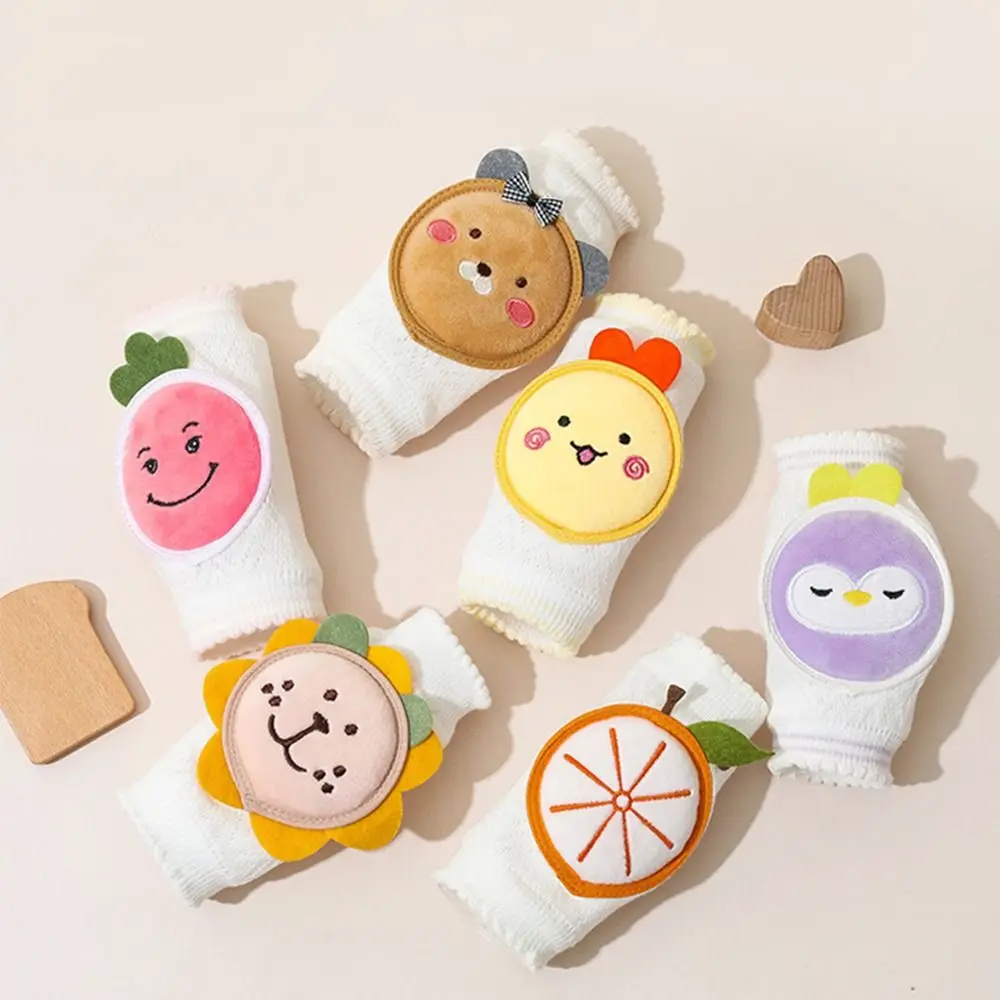 

Safety Orange Cotton Elbow Cushion Bear Children Knee Protector Infants Knee Support Baby Knee Pads Leg Warmers