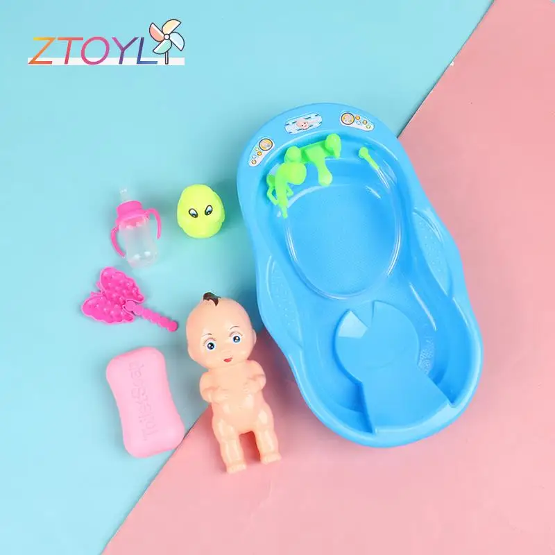 Baby Bath Toys Bath doll Yellow Duck suit Water Toy Infant Swim Tub Toys