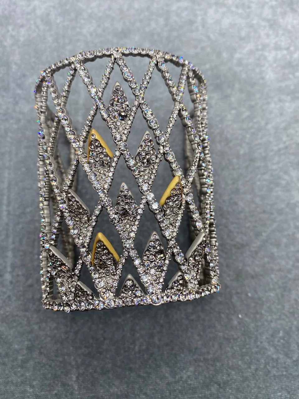 

European and American Fashion Casual Gold-Plated Two-Tone Bracelet