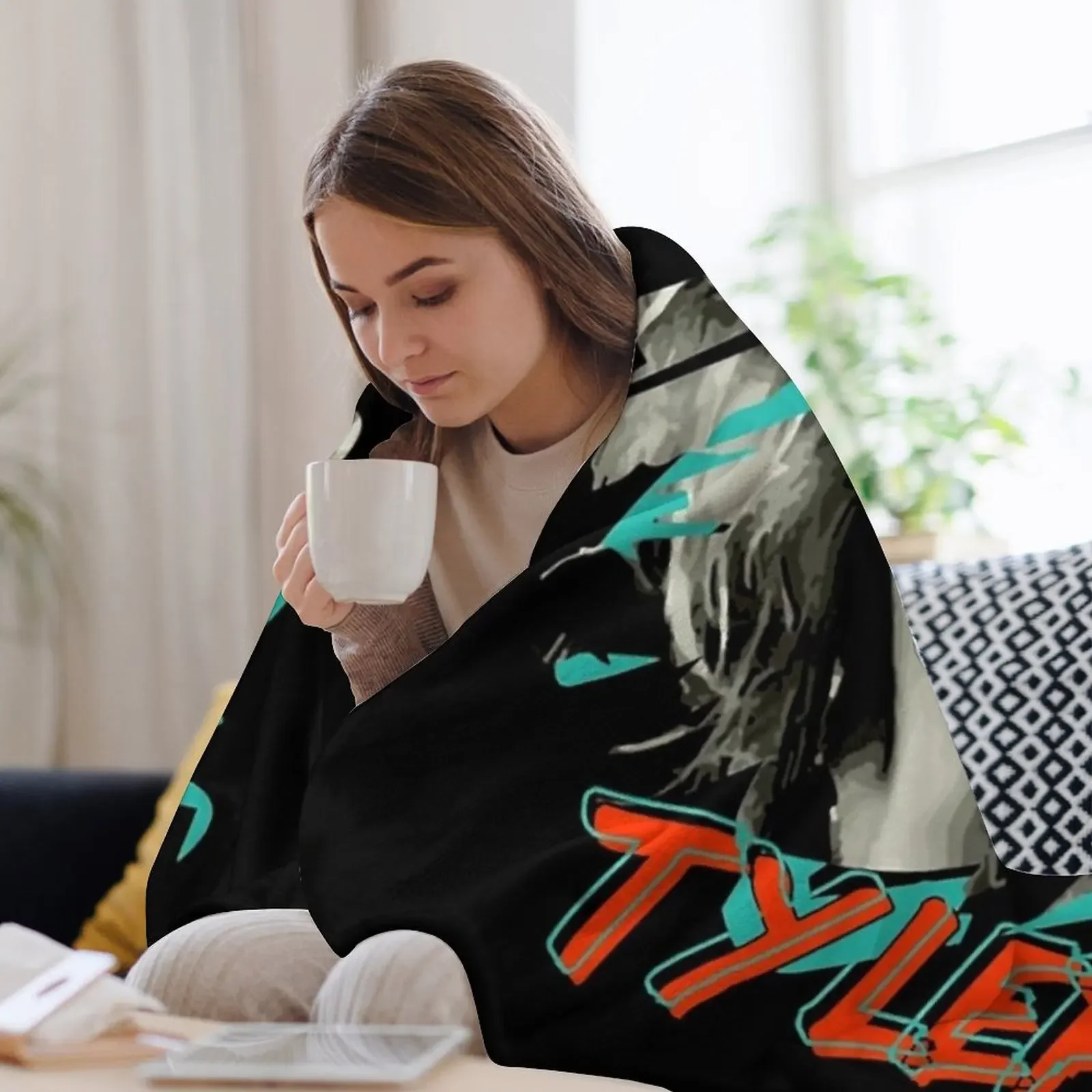 Плед Бонни Тайлер пляжный спальный мешок забавный подарок одеяла украшения для