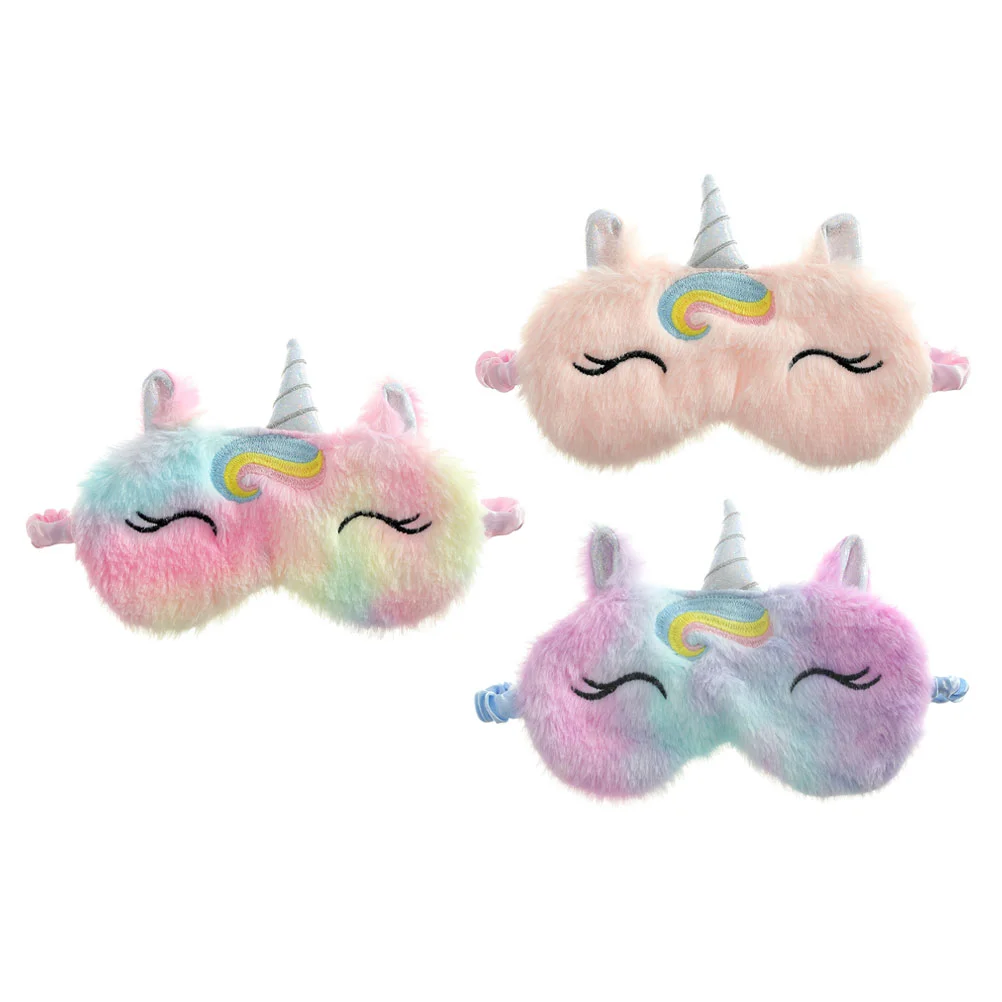 

Eyecoverblindfold Sleeping Kidstravelplush Shade Eyeshade Animal Shades Cottoncute Night Light Christmas Kid Favor Party