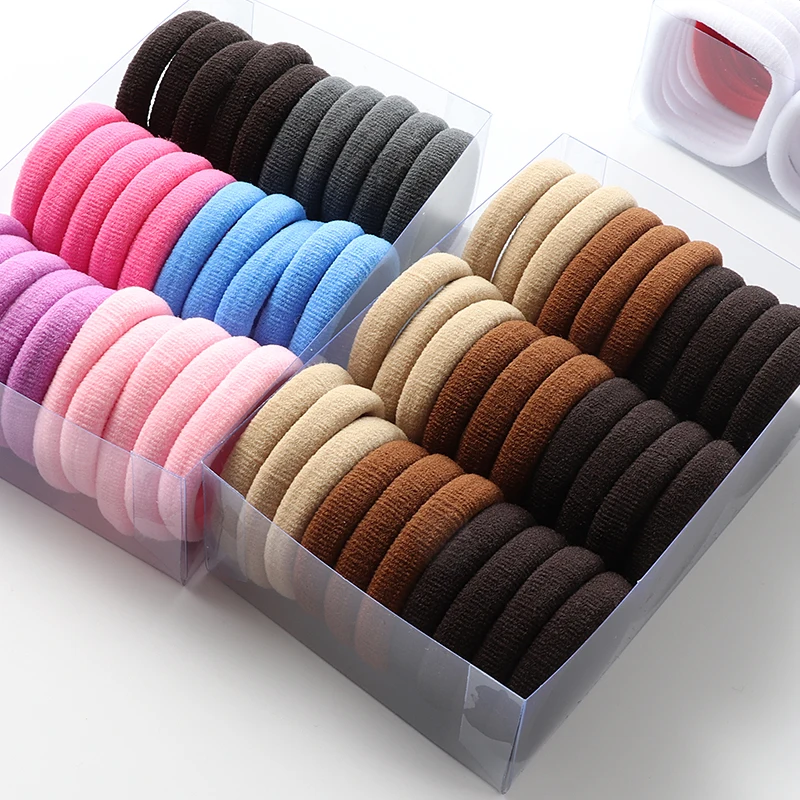 

30/66pcs Elastic Hair Bands For Girls Kids Rubber Band Ponytail Headband Hair Ties Headwear Scrunchies Hairband Hair Accessories