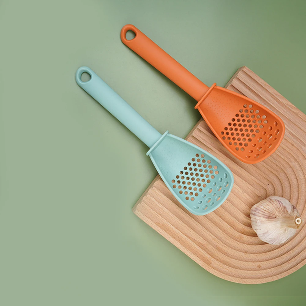 

Kitchen Kitchen Grinding Spoon Egg White Separator Drain Filter Silicone Potato Paste Small Colander Kitchen Accessories Home