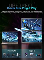 Портативный, двойной монитор UPERFECT UStaion Delta Plus, 18,5"#4