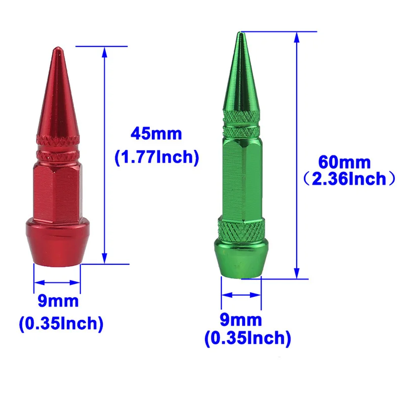 Универсальный автомобильный пулевидный клапан из алюминиевого сплава винт