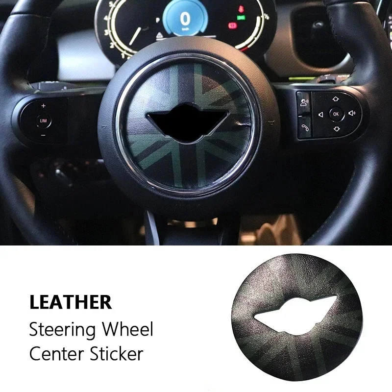 

Аксессуары для Mini Cooper R50 R52 R53 R55-R61 F54-F56 F60 F65 F66 J01 J05 U25, наклейки на руль, специальная автомобильная наклейка