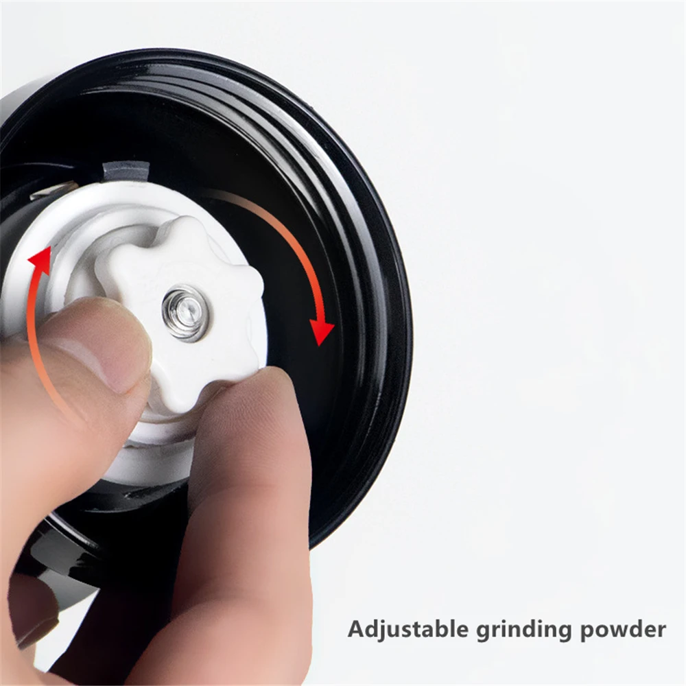 Ручная кофемолка портативная прижимная машина из нержавеющей стали для наружной