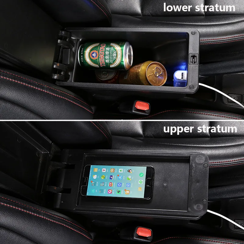 Подлокотник для Toyota Yaris SUV Cross ящик хранения в подлокотнике автомобиля