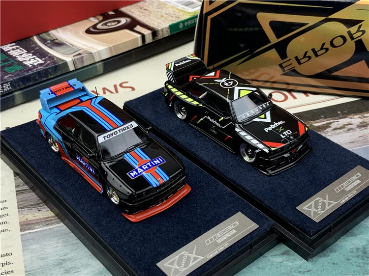 

404 Error 1/64 Resin Model Car Martini Black And M3 E30 Zwingfilms BOSS Exclusive Ready Stock March 2022