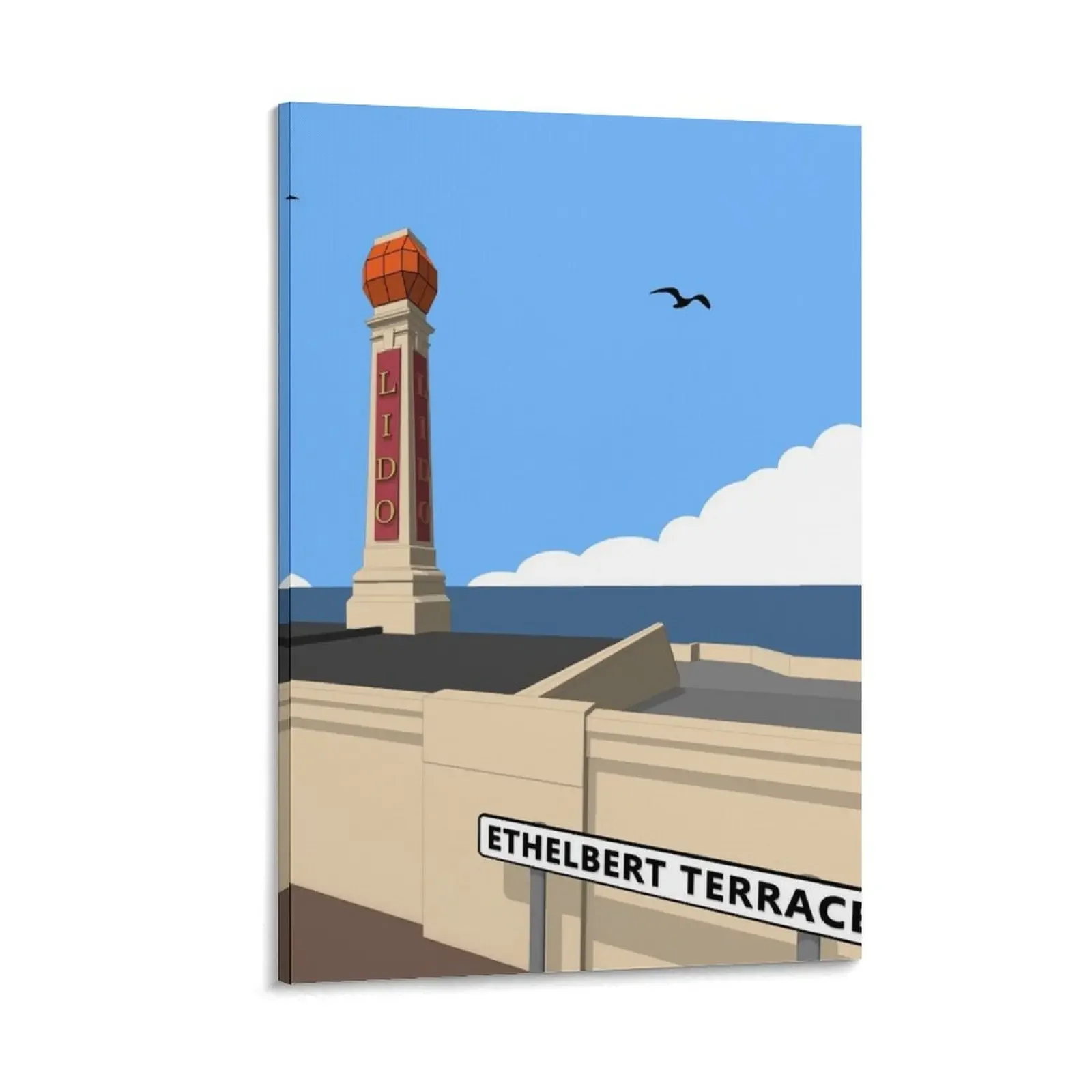 Печать на холсте Cliftonville Lido Margate