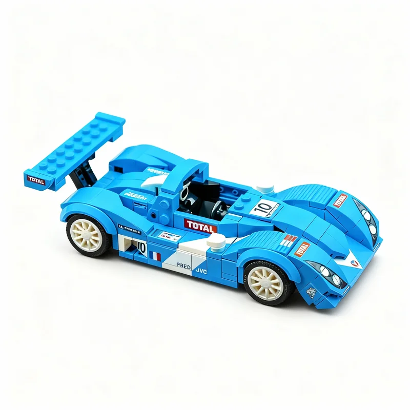 Фото 327 деталей MOC Lola B98 10 Judd Vaillant City Champions, модель строительных блоков, игрушка, рождественские подарки, конструктор, творческое рукоделие, DIY №1