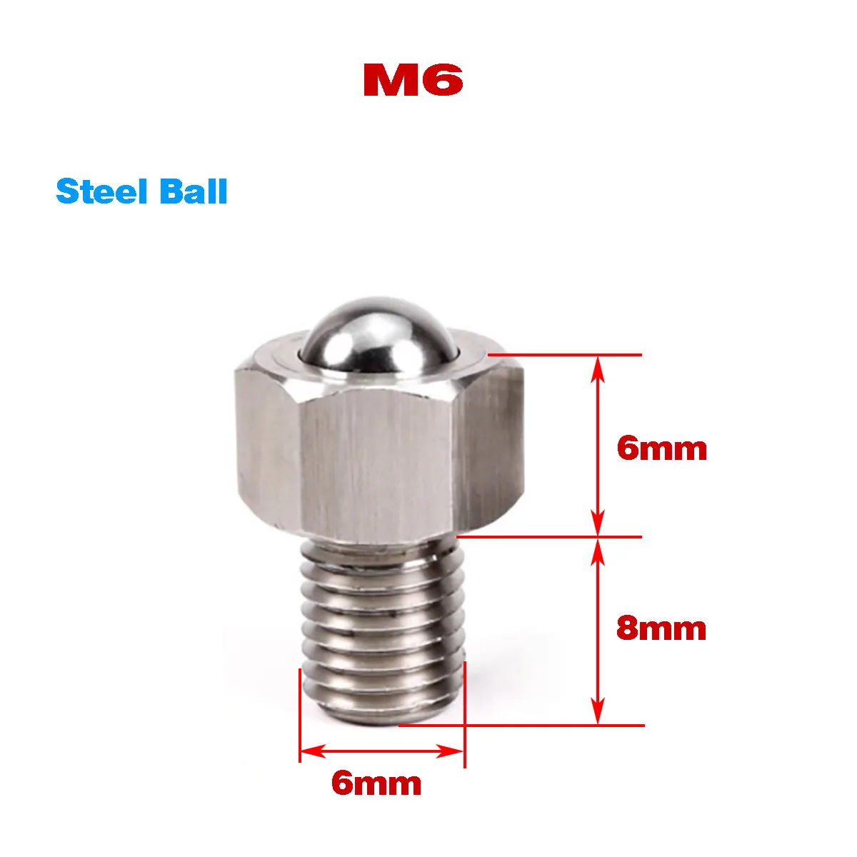 

Стальные шариковые ролики M5-M20