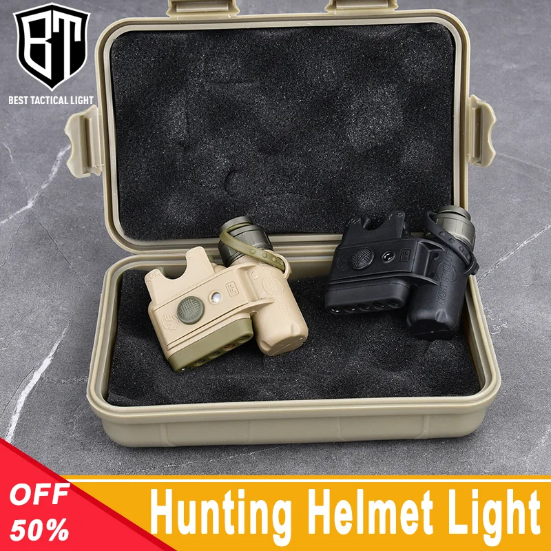 Светильник для шлема красный белый страйкбола