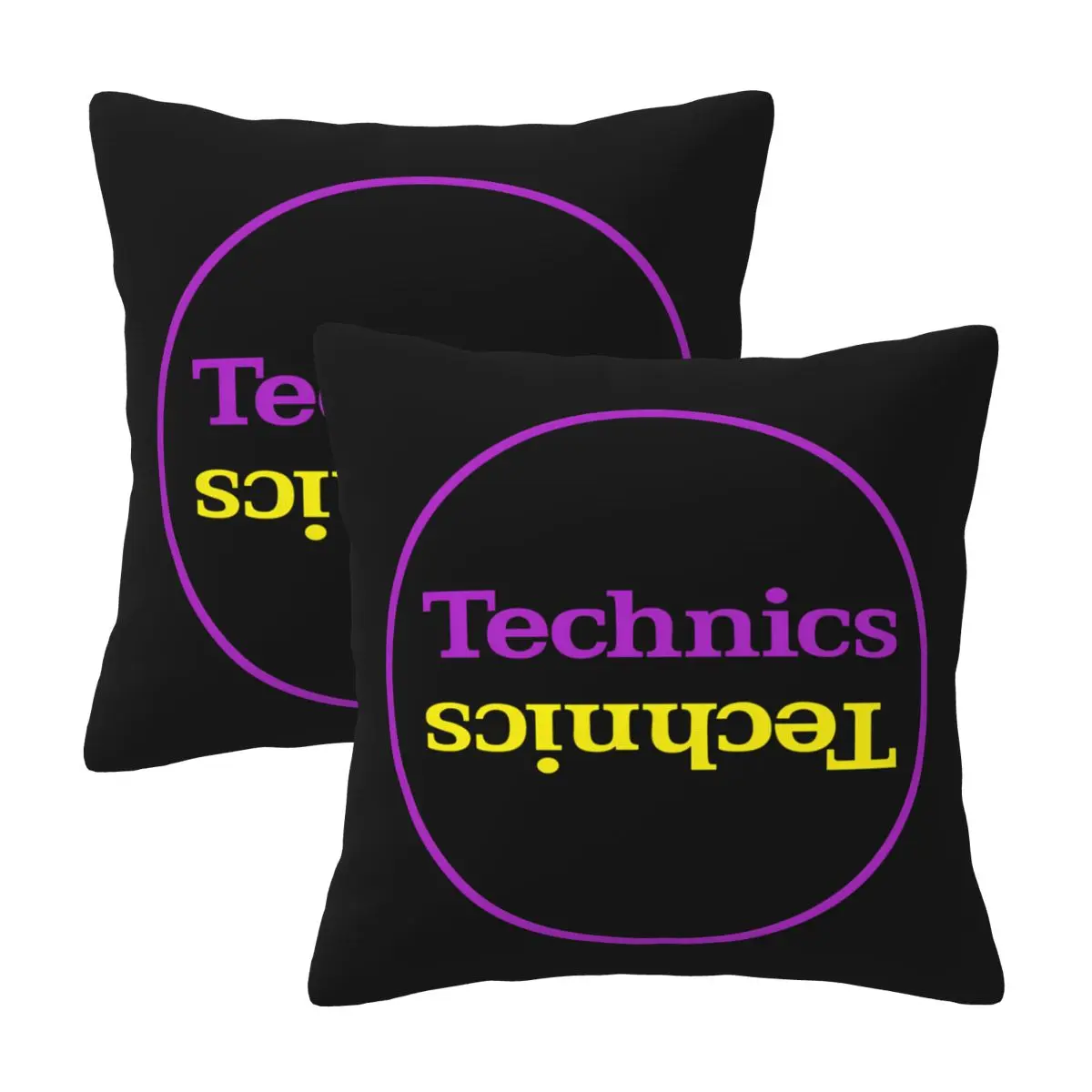 

Technics Fashion Pillowcases Decorative Pillow Covers Soft and Cozy 2 PCS