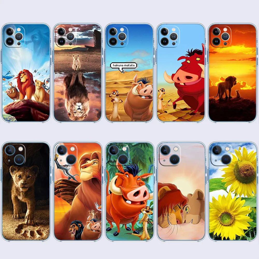 DA63 Lion King Cartoon Case for Moto Edge 50 Ultra Fusion Pro G85 E22S G04 G24 G72 G71 G73 G31 G32 G34 G Play Stylus Plus Power