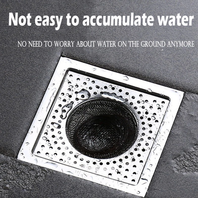 

Food Strainer Drain Filter Kitchen Sink Strainer Shower Floor Drain Hair Catcher Stainless Steel Floor Drains Metal Drain Plugs