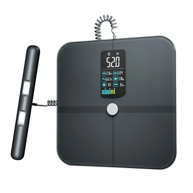 

Smart Scale App Body Analysis Report Print Digital Fat Heart Rate Accurate Certifiable