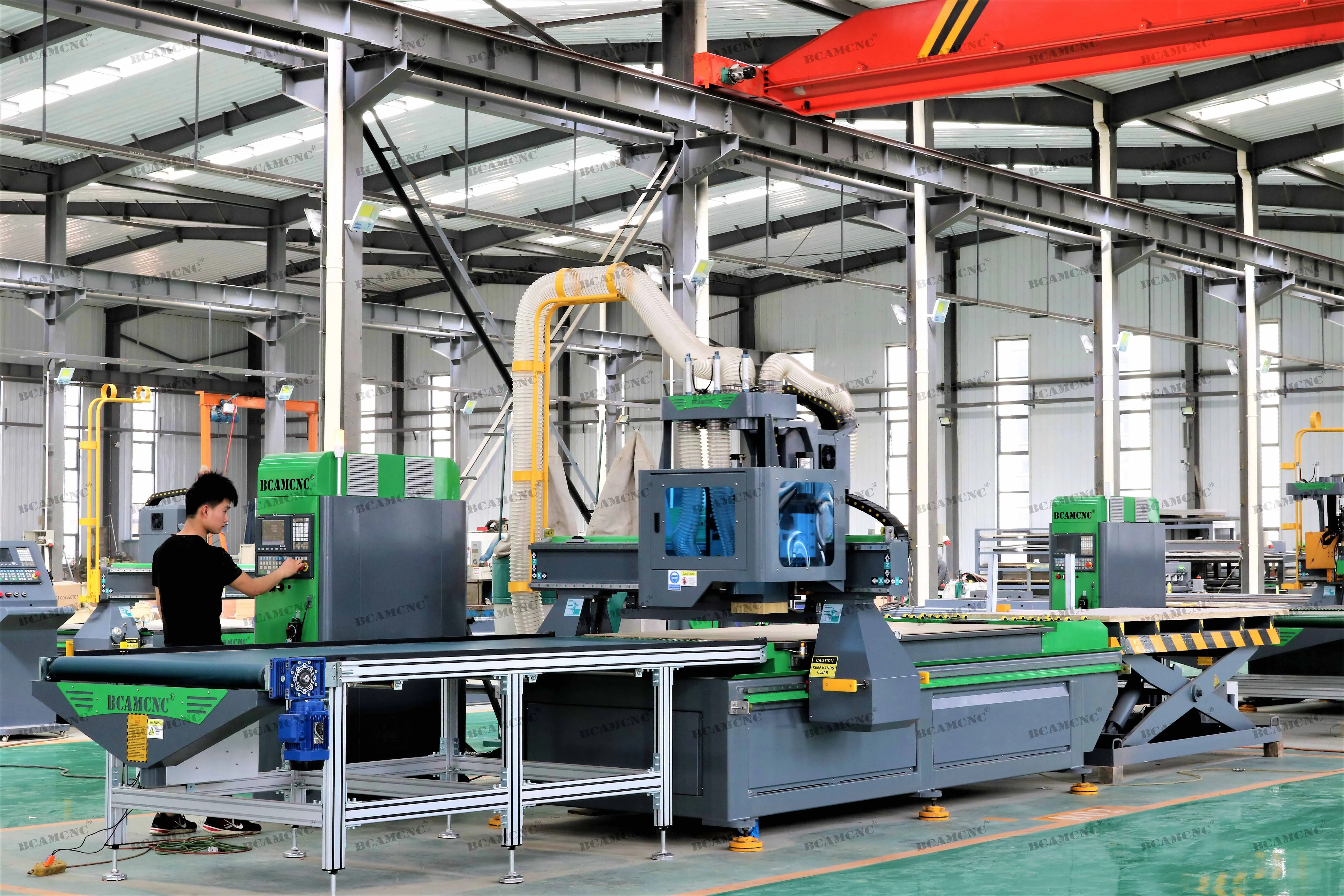 Wooden door design Machinery Auto loading unloading Woodworking Nesting router machine for cabinet Wood price |