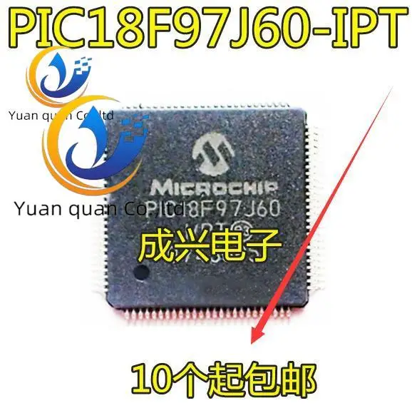 

2pcs original new Microcontroller PIC18F97J60-I/PT PIC18F97J60-E/PT TQFP100
