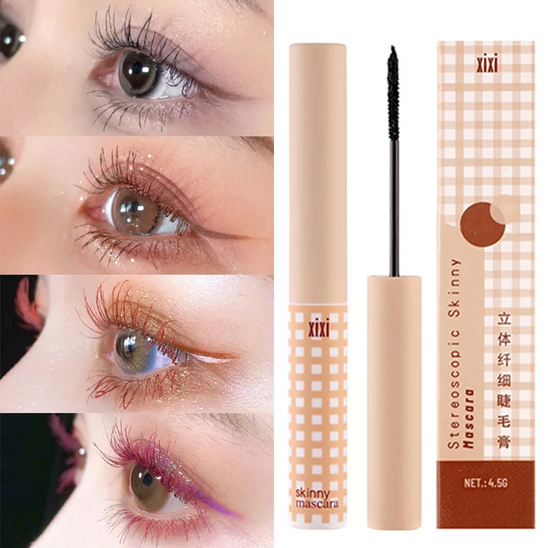

4 Colors Colorful Mascara Eyelash Extension Lash Cosmetic Waterproof Anti-perspirant Fine Brush Easy To Dry Eyelash Makeup