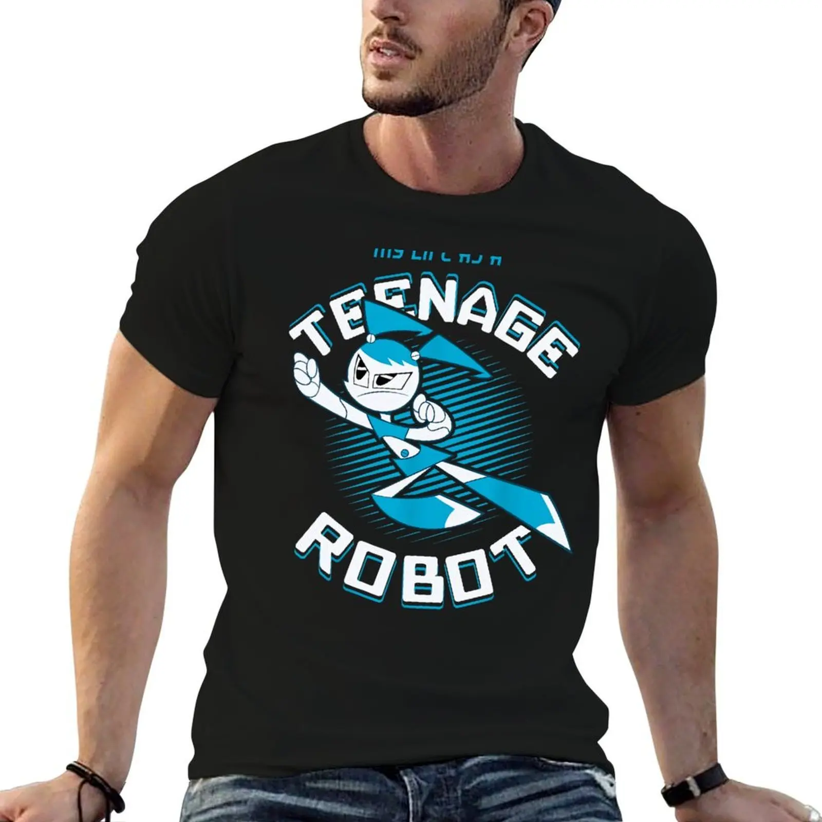 Фото Футболка XJ-9 Jenny Wakeman (My Life as a Teenage Robot) с коротким рукавом, рабочая одежда №1