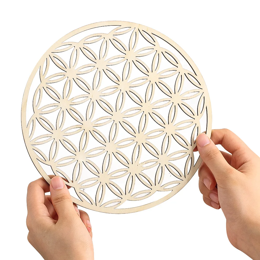 Подставка деревянная Священная Геометрическая 20 см