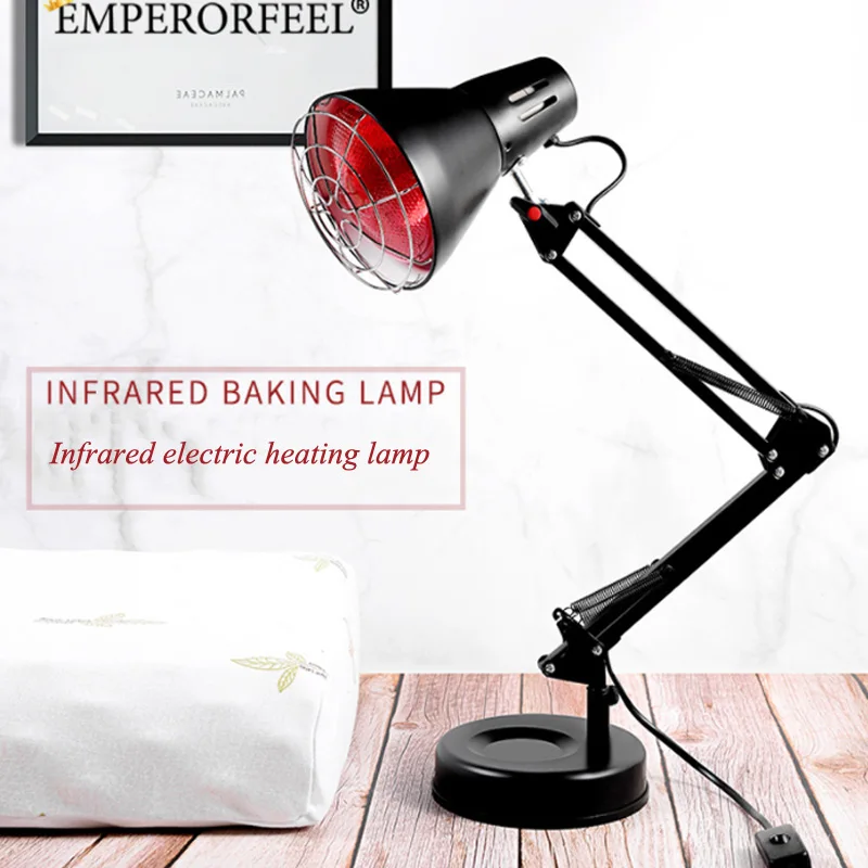 

Infrared Physiotherapy Lamp Beauty Salon Health Hall Desktop Household Thermostat Baking Lamp Female Care Lamp