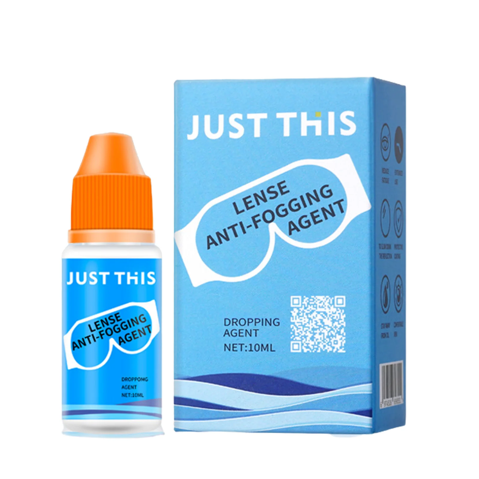 

10ML Anti Fog Sprays Eyeglasses Defogger Antifogging Sprays For Goggles Vr Glasses Helmets Windshields Long Lasting For Hours
