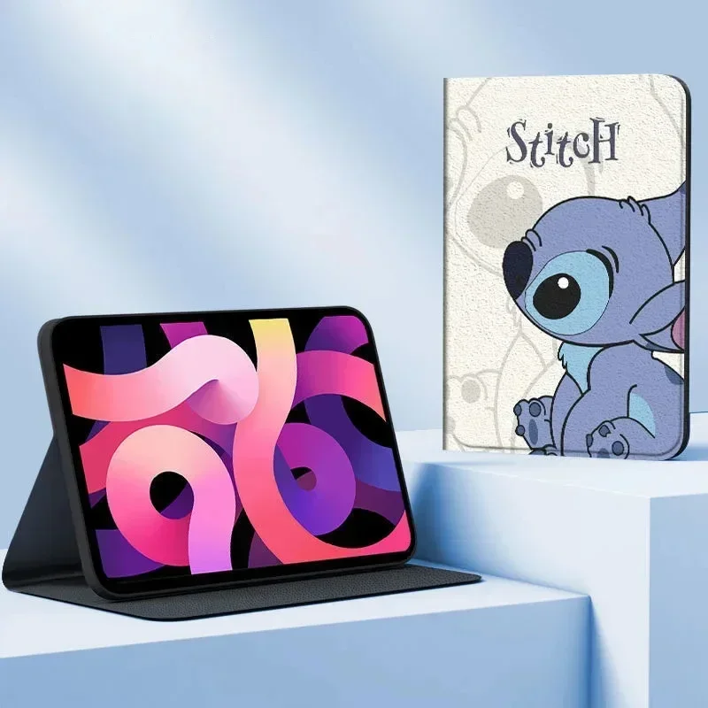 Cartoon Stitch Case For Xiaomi 5 6S Pro 12.4in 6 Max 14in Magnetic Trifold Stand for Redmi Pad 10.6 SE 11in 12.1in