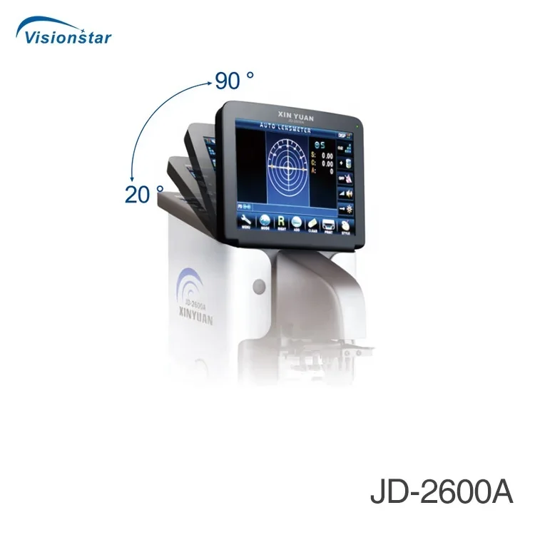 Оптические инструменты измеритель линз автоматический линзметр JD 2600A цифровой