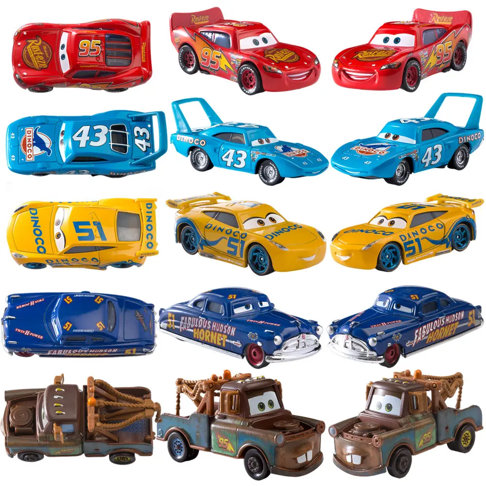 Модель автомобиля металлическая в масштабе 1:55