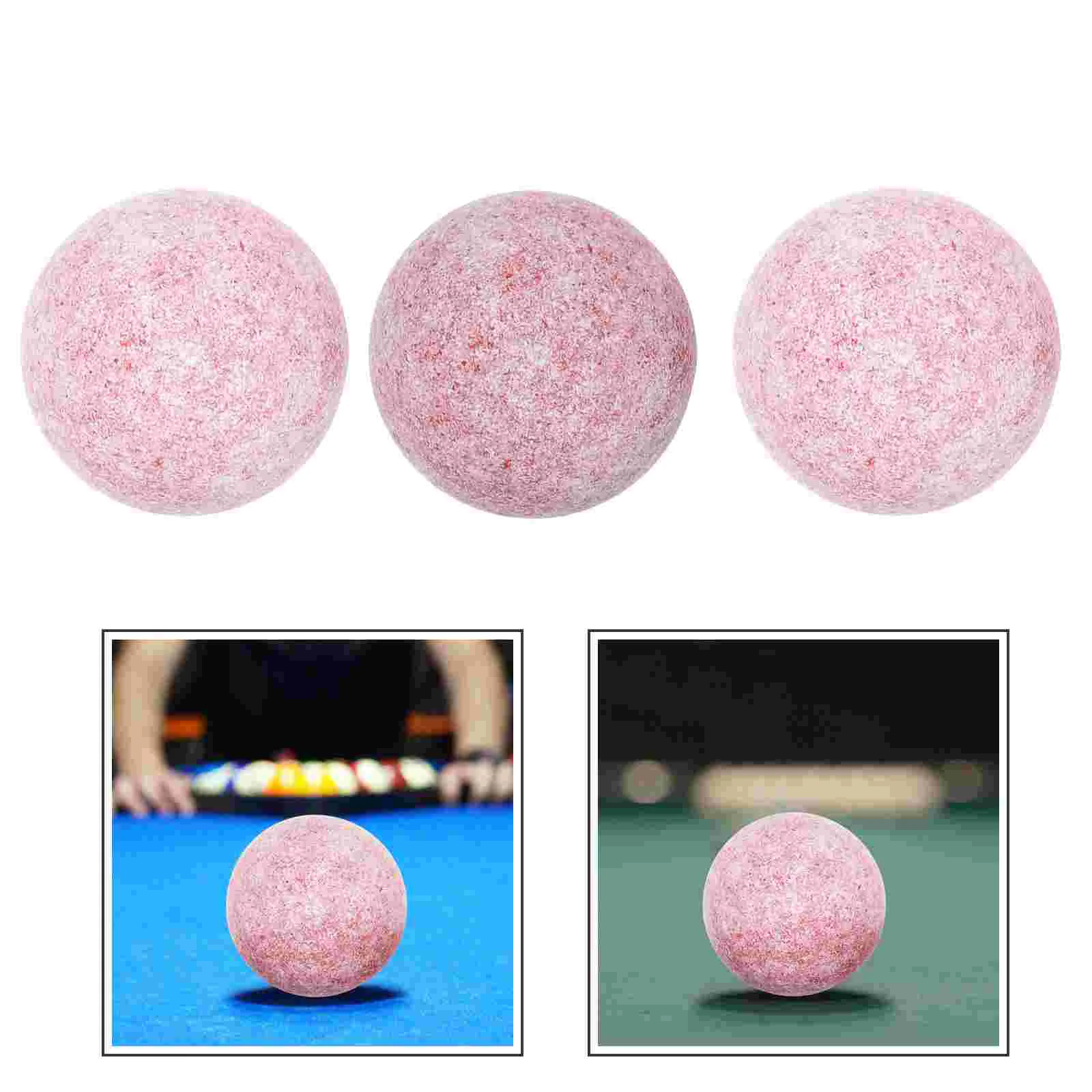 3 Pcs Footballs Kids Board Table Game Parent- Child Interactive Toy Tabletop Soccer Game Balls Official Table Foosballs