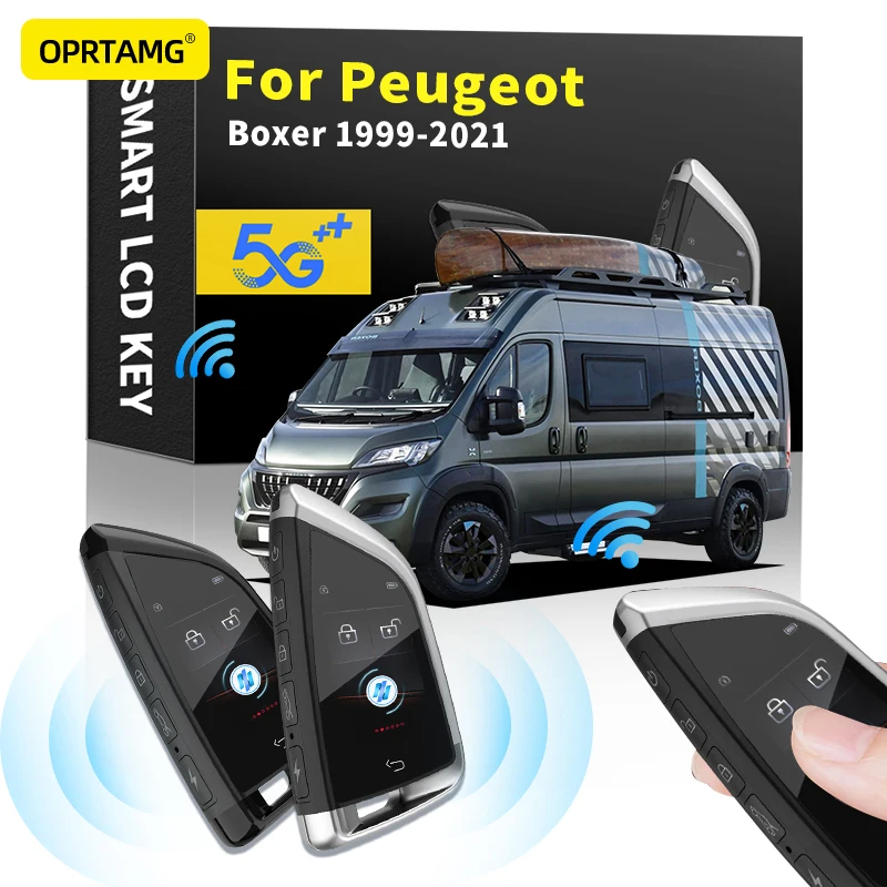 

Remote Key LCD Display Screen for keyless-go smart key vehicle For Peugeot Boxer 2000 2001 2002 2003-2018 2019 2020 2021 2022