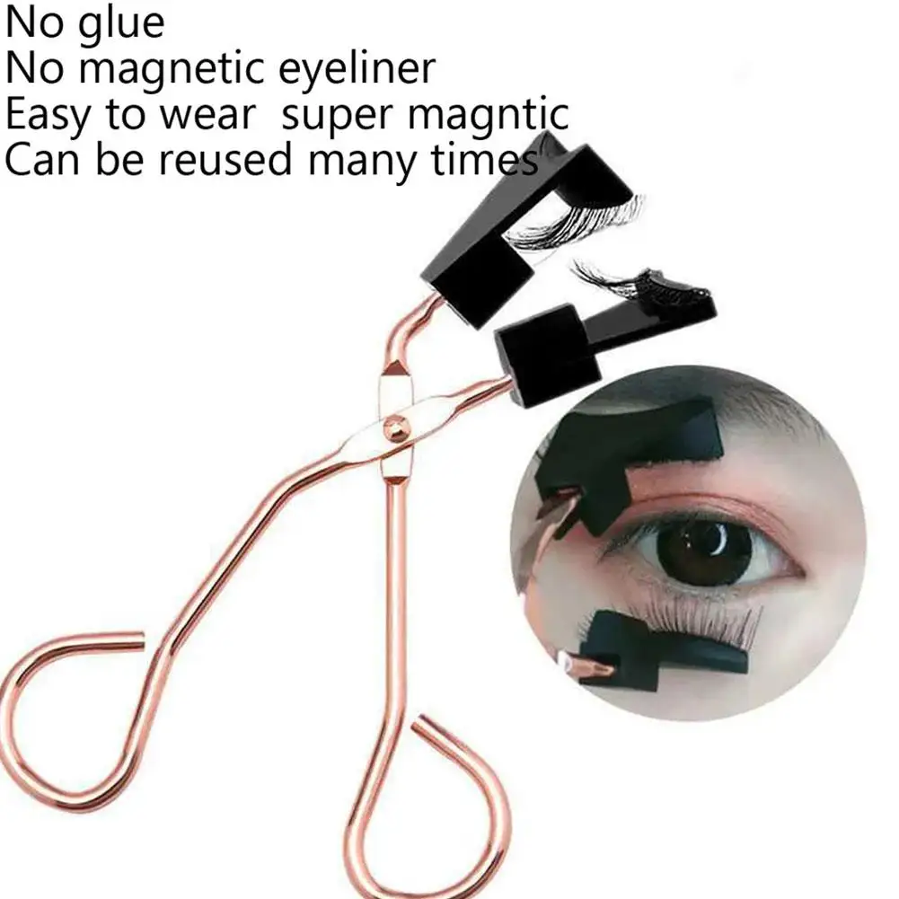 

Magnetic Eyelash Suit 3d Magnetic False Eyelashes Handmade Natural Faux Makeup Artificial Magnetic Artificial Eyelashes Nat L3c5