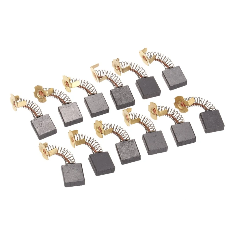 

10 шт. 18 мм X 17 мм X 7 мм Угольная щетка, электрический инструмент для Hitachi 180