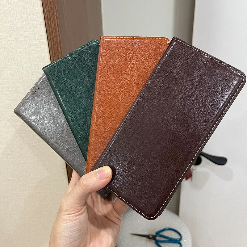 Магнитный чехол-книжка из натуральной кожи для Realmi Realme C55 C53 C35 Global C 53 55 RealmeC55 128/256