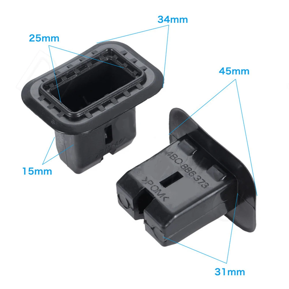

Garden Indoor Fixing Buckle Fixing Clip 4B088637301C Accessories Black