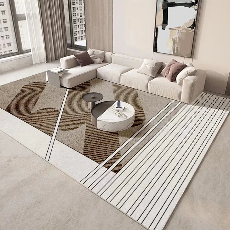 

Light Luxury Nordic Carpet Living Room Thick Modern Carpet Rug for Bedroom Home Decorative Sofa Coffee Table Floor Mat Dining