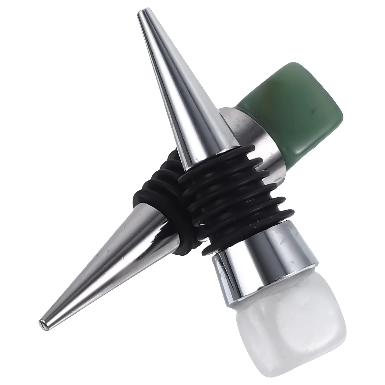 

2 Pcs Alloy Stopper Sealing Beverage Bottle Stoppers Reusable Party Bottles