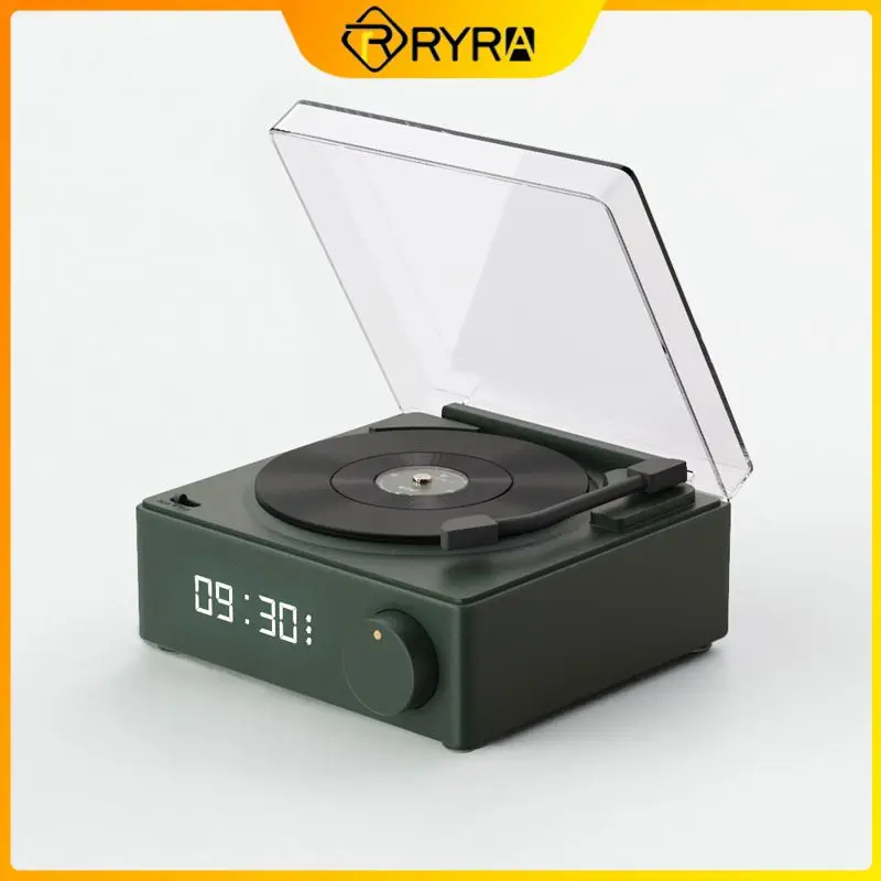 

Автомагнитола RYRA X11 с bluetooth и будильником, устройство для показа времени, проигрыватель музыки в ретро стиле, с функцией записи времени и HD зв...