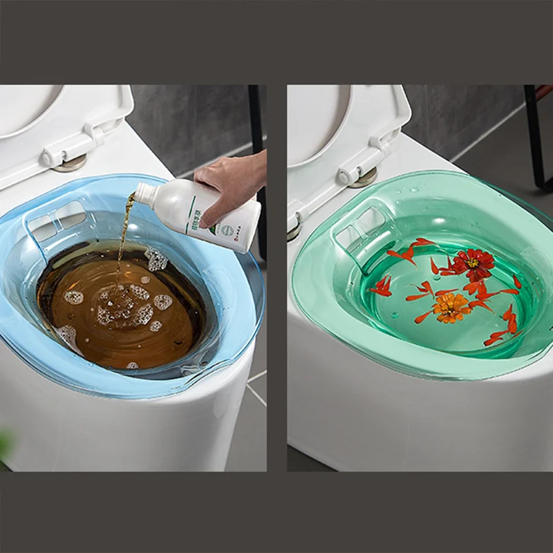 

Transparent Bidet Toilet Tool Portable Anti-skid Safe For Pregnant Gynecological Maternal Child nerg