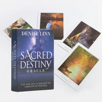 sacred destiny oracle cards tarot deck entertainment card game for fate divination occult tarot card games