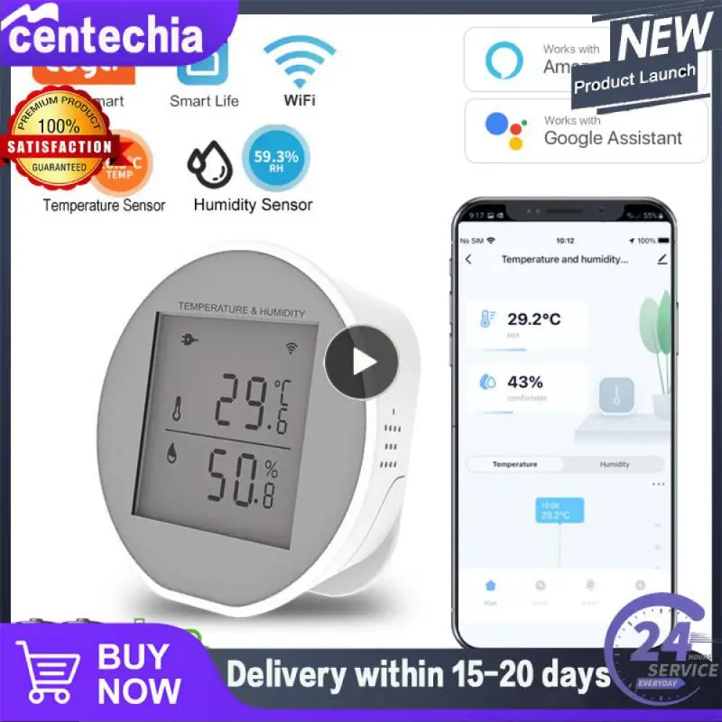 

Indoor Hygrometer For Air Conditioner Display Supports Usb Power Supply Sensor With Temperature And Humidity Temperature Sensor